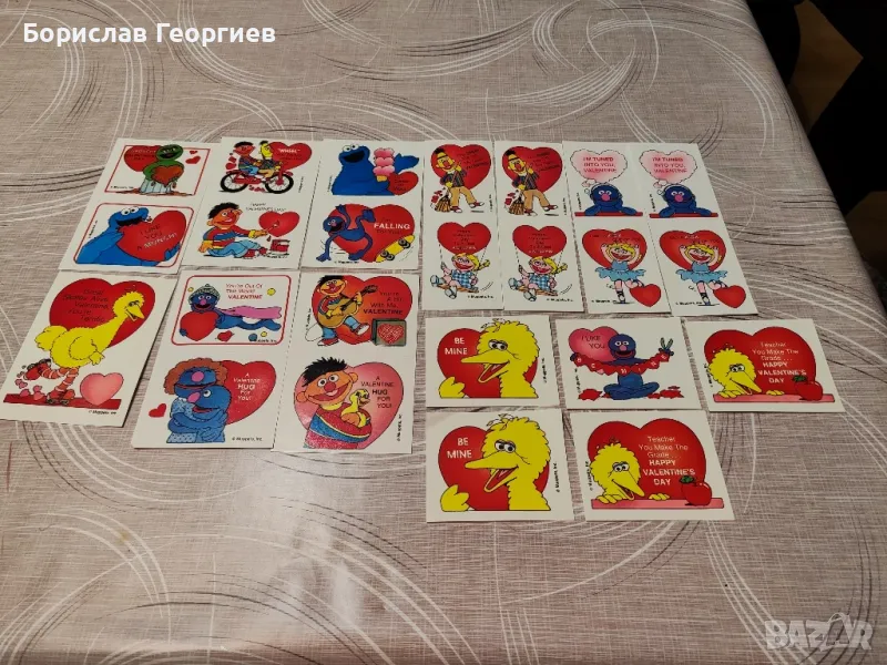 Картички улица Сезам , снимка 1