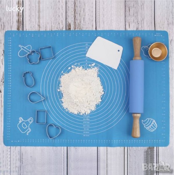 Силиконова подложка за месене и точене, снимка 1
