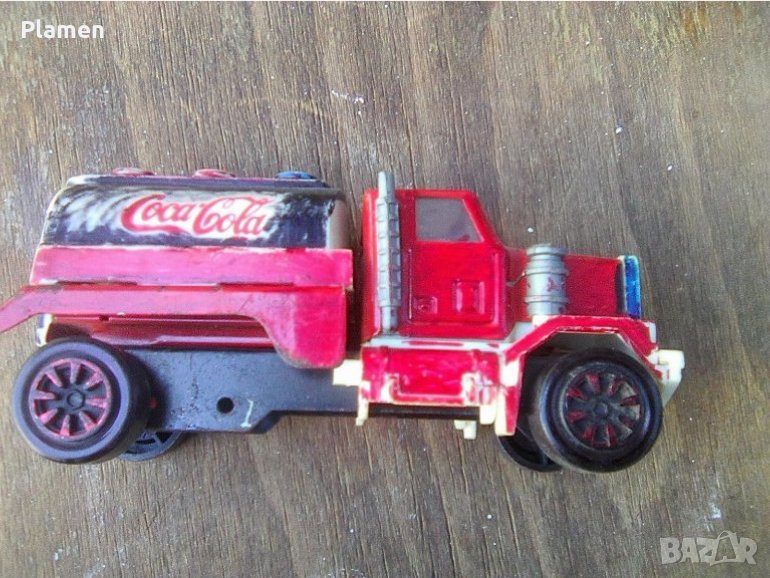 Камионче цистерна на Кока - Кола на завод МИР в Разград, снимка 1