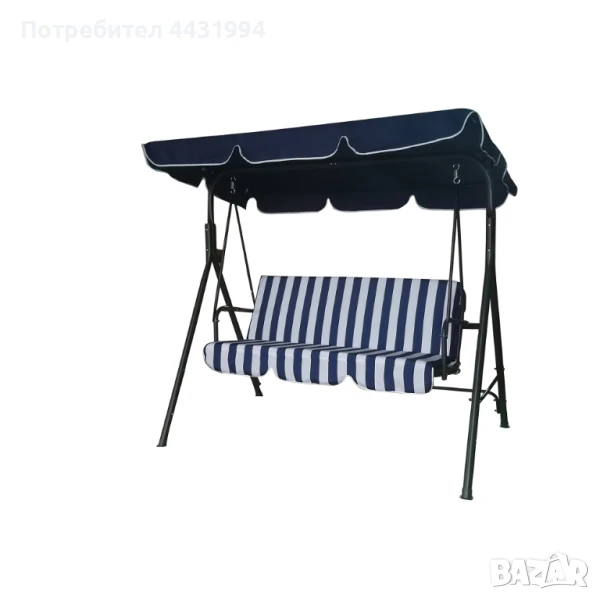 Градинска люлка триместна Muhler C1006, снимка 1