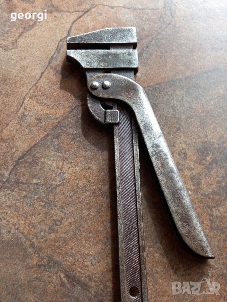 стар немски раздвижен ключ Solingen , снимка 1