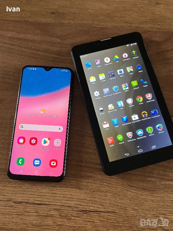 Samsung A37s и таблет, снимка 1