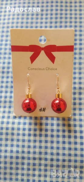             обеци H&M, снимка 1