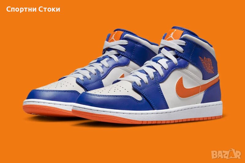 Оригинални Nike Air Jordan 1 Mid внос от Англия, снимка 1