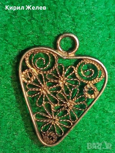 СТАРА СРЕБЪРНА ФИЛИГРАННА ВИСУЛКА 75371, снимка 1