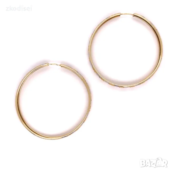 Златни обеци 4,86гр. 14кр. проба:585 модел:30659-5, снимка 1