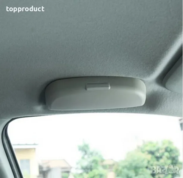 Калъф, кутия за слънчеви очила, за тавана на автомобила , снимка 1