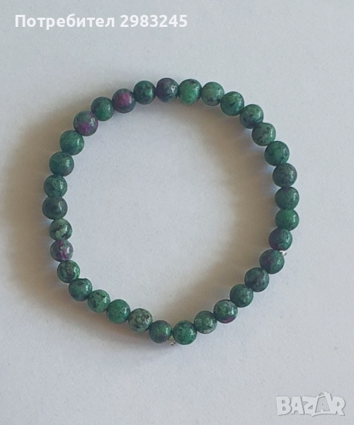 Дамска зелена гривна , снимка 1