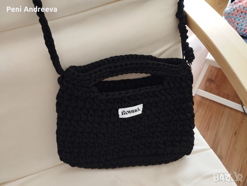 Черна чанта с дълга дръжка , снимка 1