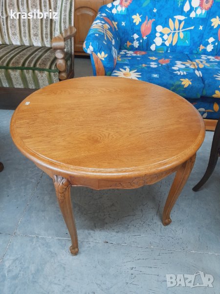 Масивна Кръгла Маса-внос от Германия , снимка 1