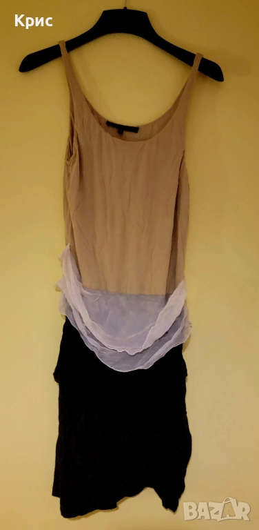 Alessandro dell'Acqua копринена парти рокля, снимка 1