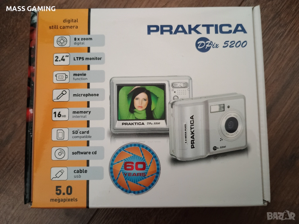 PRAKTICA DPIX 5200 ФОТОАПАРАТ , снимка 1