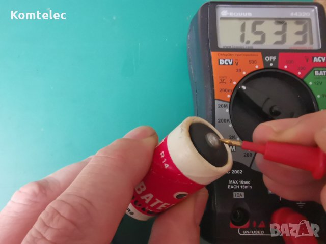 Батерия Никопол 1.5 V за колекционери, снимка 4 - Друга електроника - 35684713