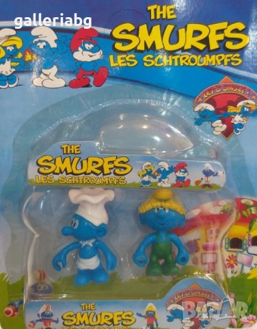 Комплекти с фигурки на Смърфовете (The Smurfs), снимка 1 - Фигурки - 40206825