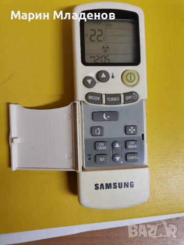 Дистанционно за климатик Samsung , снимка 2 - Климатици - 44816701