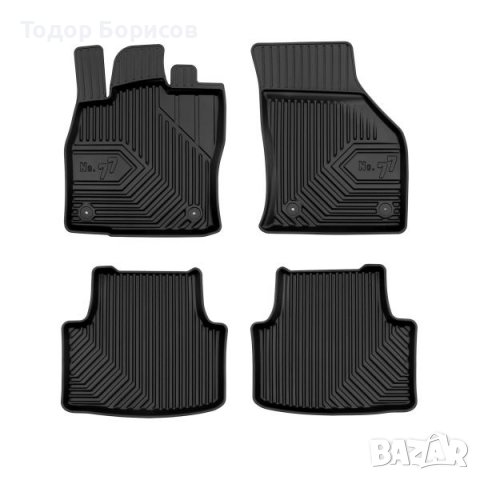 Стелки гумени /леген/ за SKODA OCTAVIA III 11.2012-10.2020 /407015/