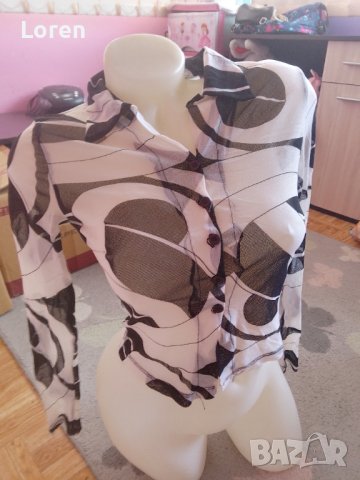 Дамска прозираща блузка 