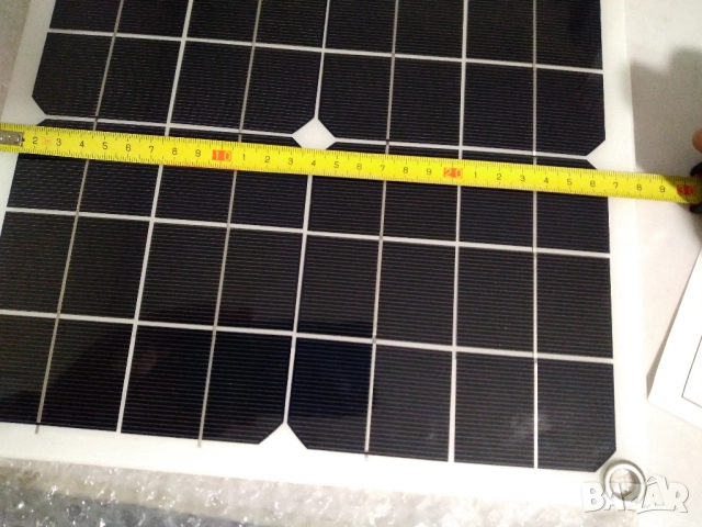 Соларен панел 18V, 1A, 18W., снимка 2 - Друга електроника - 52432778