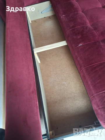 Холов ъгъл, снимка 3 - Дивани и мека мебел - 53725646