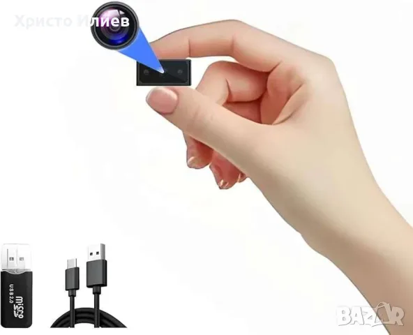 Мини камера за видеонаблюдение HD 1080p без WiFi