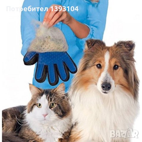 Ръкавица True Touch за почистване на косми на домашни любимци, снимка 2 - За кучета - 44227146