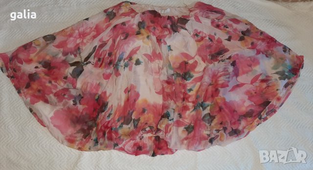 Ефирен копринен топ - SALE, снимка 3 - Корсети, бюстиета, топове - 41561583