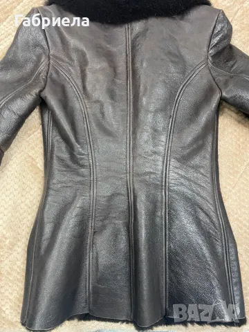 Естествена кожа топло яке , снимка 6 - Якета - 48105199