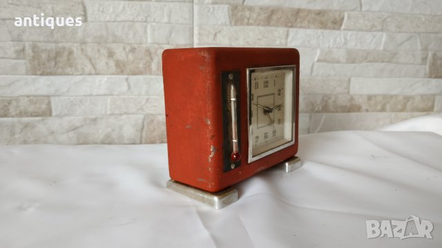 Стар немски часовник / будилник - касичка - MERZ-WERKE -1930"г - Made in Germany, снимка 3 - Антикварни и старинни предмети - 34466732