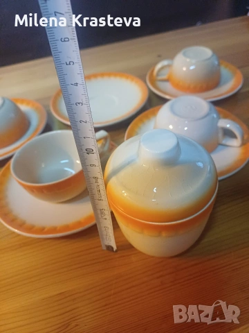 Чашки сервиз 3 евро, снимка 3 - Сервизи - 53790807