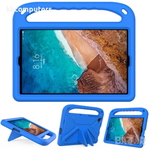 Xiaomi Mi Pad 4 Plus / Samsung Galaxy Tab A 10.1 2019 EVA Удароустойчив Калъф с Удобна Дръжка и Стой, снимка 2 - Калъфи, кейсове - 51125626
