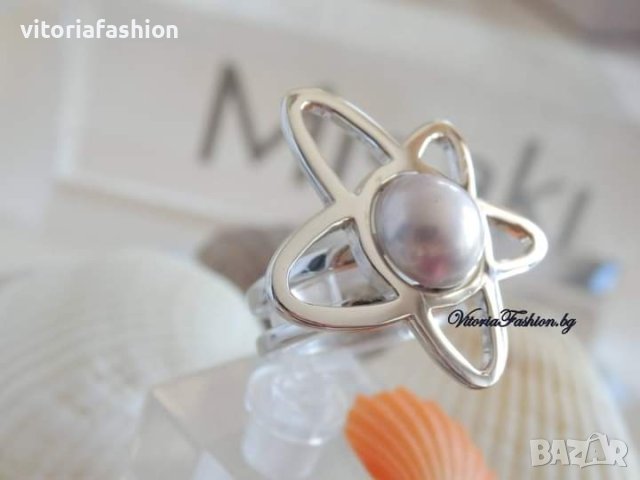 MISAKI - прекрасен сребърен пръстен, снимка 7 - Пръстени - 44336499