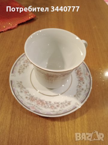 Порцеланов сервиз за чай - комплект 6 части /чаши и чинийки/ ново, неползвано, снимка 4 - Други стоки за дома - 38737423