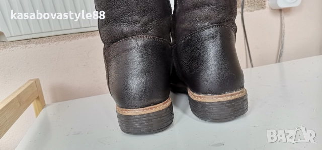 Ботуши Clic! Естествена кожа , снимка 5 - Дамски ботуши - 52877035