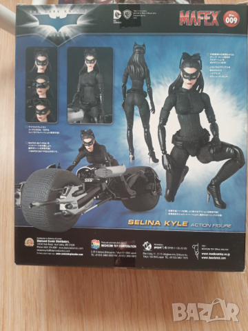 Екшън фигура на Жената котка(cat women) на Mafex,нова с кутия, снимка 4 - Колекции - 36195051