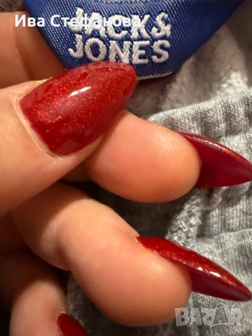  Jack&jones нов спортен сив 100% оригинално дамско долнище 100 % памук памучно, снимка 2 - Спортни екипи - 52552632