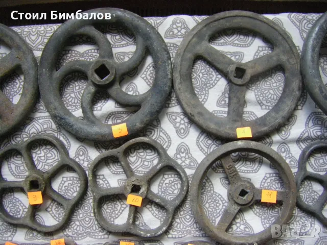 Дръжки, врътки за чугунени кранове, снимка 4 - Резервни части за машини - 50404141