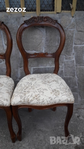 Столове трапезни-4бр.№038, снимка 4 - Столове - 52821890