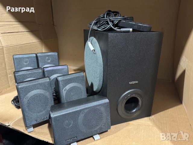 Съраунд система CREATIVE INSPIRE T7900   7.1