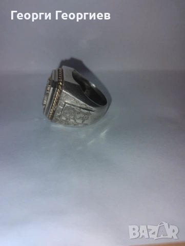 Пръстен с монограм , снимка 2 - Пръстени - 53610767