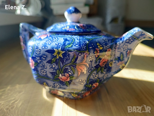 Винтидж чайник на Sadler Chintz Ringtons, снимка 4 - Други ценни предмети - 52411713