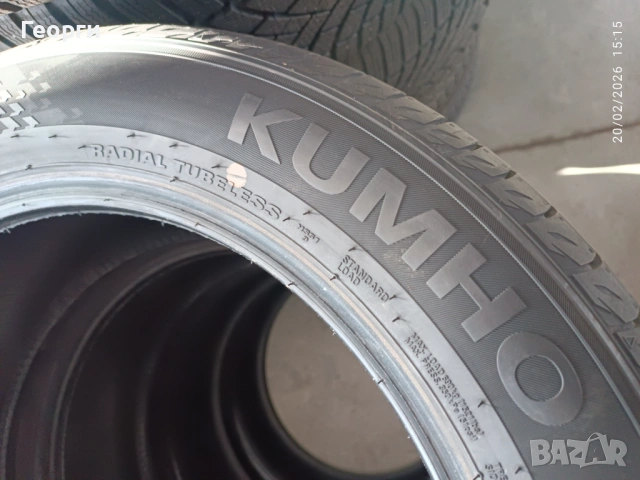 4бр.летни гуми 215/55/18 Kumho, снимка 8 - Гуми и джанти - 53611777