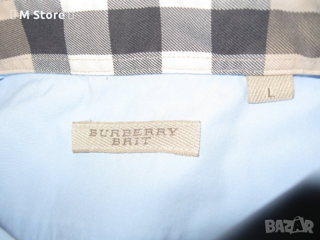 Burberry Brit оригинална мъжка риза L размер, снимка 6 - Ризи - 33985754