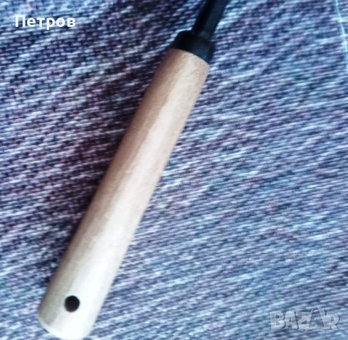 Мерителна лъжичка за кафе - метал и дърво, винтидж, снимка 3 - Прибори за хранене, готвене и сервиране - 53835577