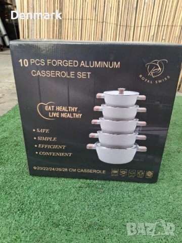 Тенджери за готвене Тигани Комплект, снимка 2 - Други - 50595669