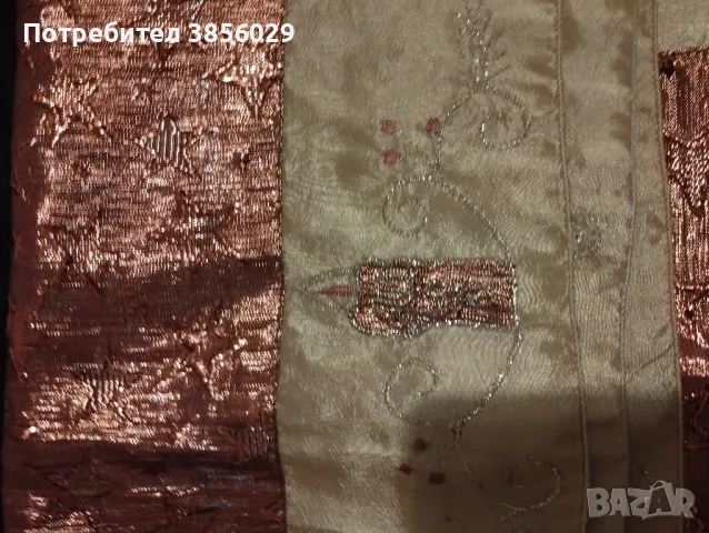 покривки от плат с ламе, снимка 4 - Платове и дамаски - 48694928