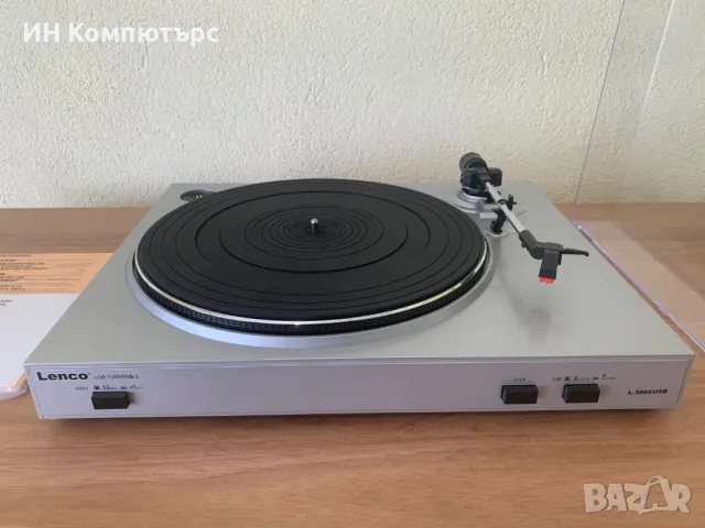 Продавам нов грамофон Lenco L3866USB, снимка 2 - Грамофони - 49492751