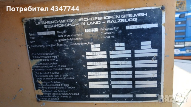 Кулокранове 3 броя липхер , снимка 7 - Услуги с автокран - 53016590