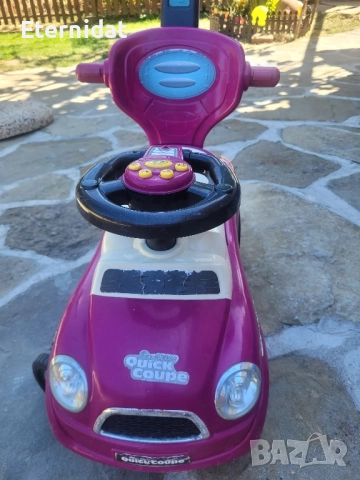 Детска кола за бутане с родителски контрол и музика , снимка 3 - Детски колички - 51806295