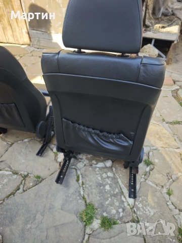 Кожен Рекаро салон за БМВ Е60, снимка 9 - Части - 53759024