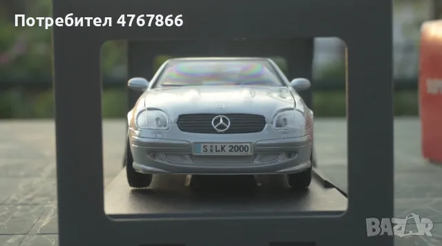 1:18 Макет на Mercedes-Benz SLK 2000. Чисто нов!!, снимка 6 - Други ценни предмети - 56045868